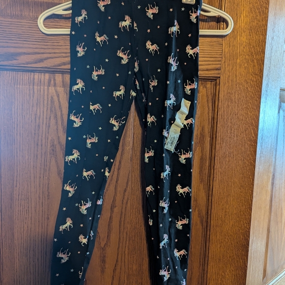 SO Black unicorn Print Leggings - Picture 1 of 4